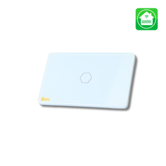 Công tắc cảm ứng Wifi Datic 1 Nút - Màu Đen/Trắng