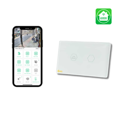 Công Tắc Cảm Ứng Wifi Datic Cầu Thang Phụ - Màu Đen/Trắng