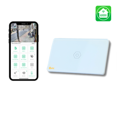 Công tắc cảm ứng Wifi Datic CSL Chống Giật - Màu Đen/Trắng