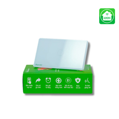 Công Tắc Cảm Ứng 1 Nút Wifi Hunonic Datic Màu Đen/Trắng