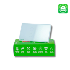 Công Tắc Cảm Ứng 4 Nút Wifi Hunonic Datic Màu Đen/Trắng