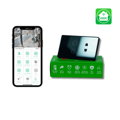 Công Tắc Cảm Ứng Wifi 2 Nút 1 ổ Hunonic Datic Màu Đen/Trắng