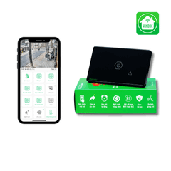 Công Tắc Chống Giật Wifi Hunonic Datic Màu Đen/Trắng