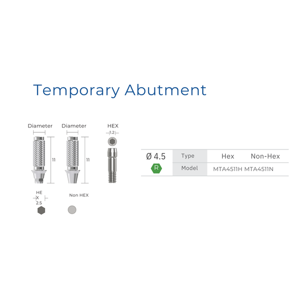  TEMPORARY ABUTMENT 