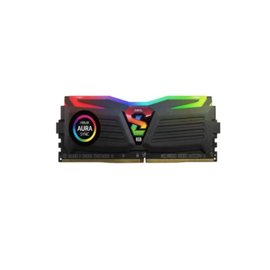 Ram Geil Super Luce RGB Black DDR4 16GB 3200MHz (GLS416GB3200C16BSC)