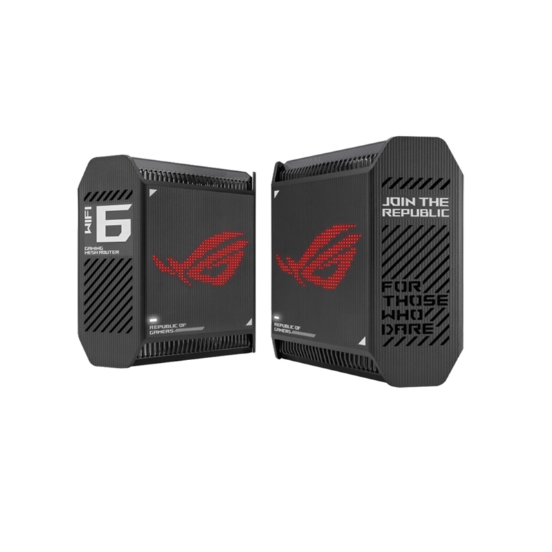 Bộ định tuyến Mesh Wi-Fi 6 Ba Băng Tần Chuẩn AX11000 ASUS ROG Rapture GT6 (B-2-PK)