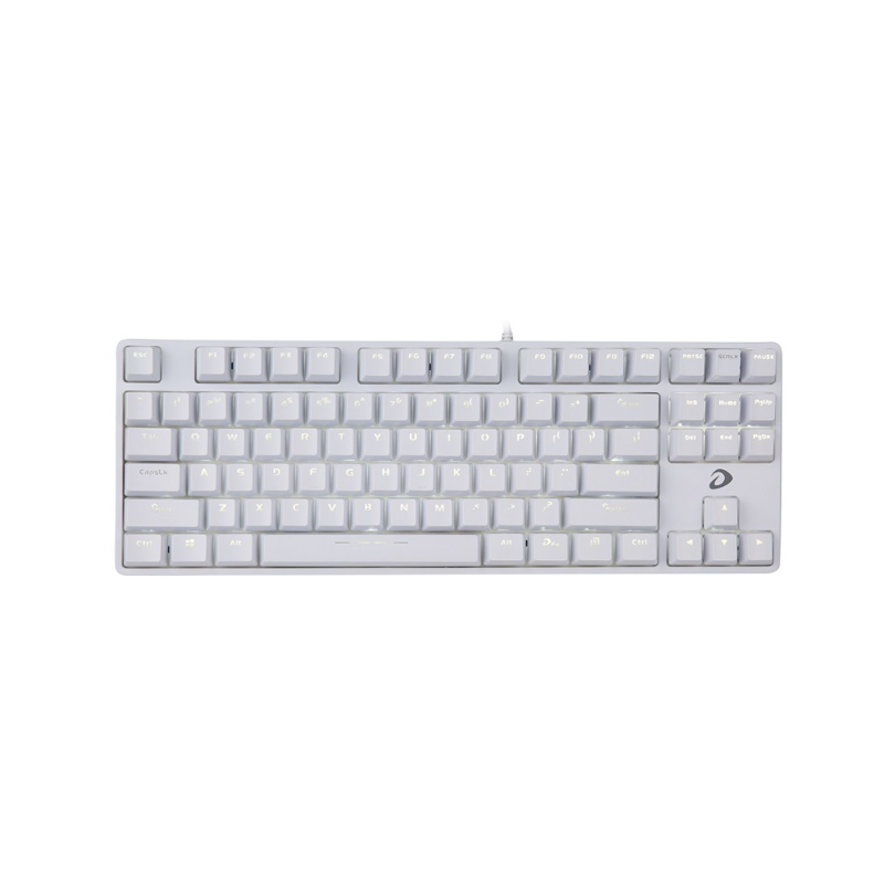 Bàn Phím Cơ Gaming DAREU EK87 WHITE