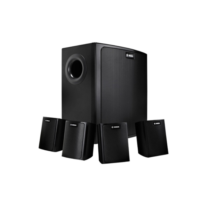 Hệ thống loa treo tường, màu đen LB6-100S-D