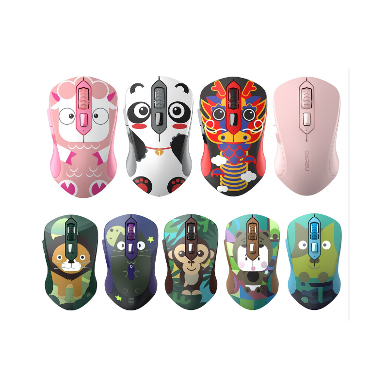 Chuột máy tính không dây Dareu LM115G MULTI COLOR