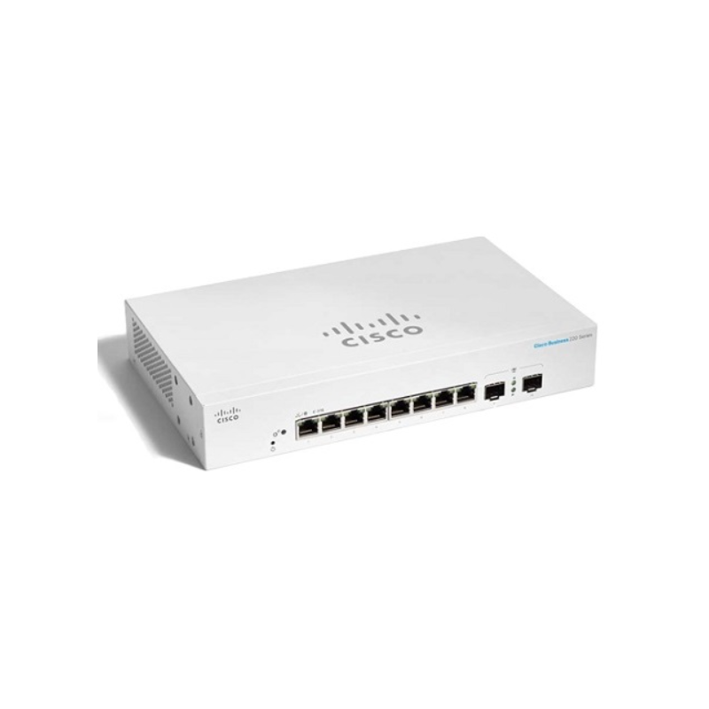Switch CISCO CBS220-8T-E-2G 8-Port Gigabit + 2-Port Gigabit SFP