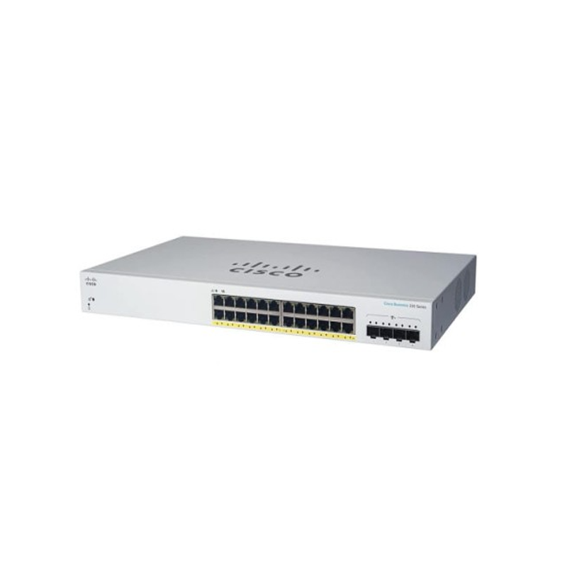 Switch Cisco CBS220-24FP-4X-EU Smart 24-port GE, Full PoE+ 382W , 4x10G SFP+