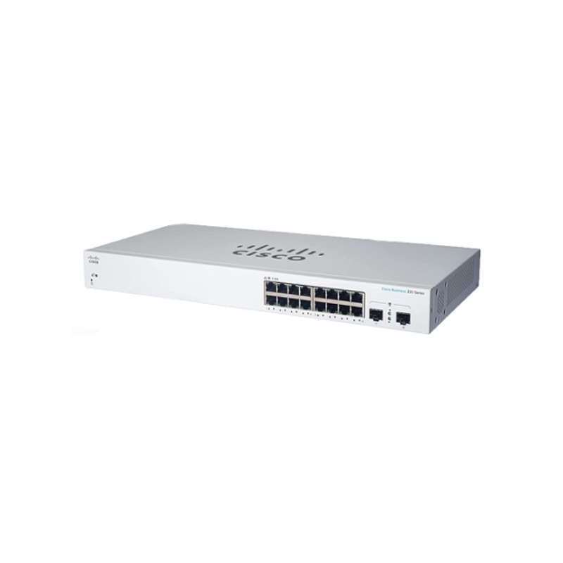 Switch Cisco CBS220-16T-2G-EU Smart 16-port GE, 2x1G SFP