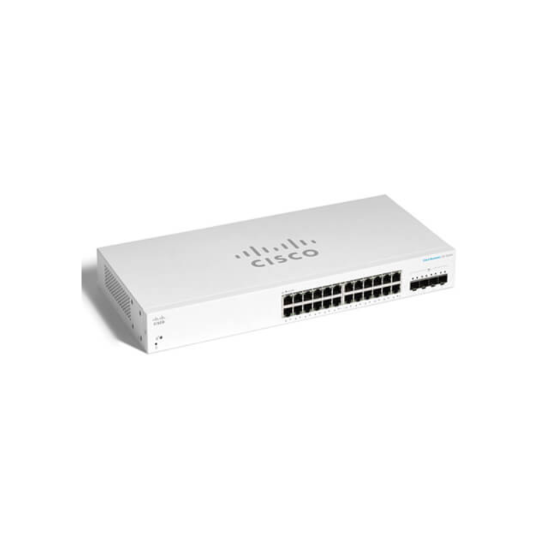 Switch Cisco CBS220-24P-4G-EU Smart 24-port GE, PoE+ 195W, 4x1G SFP