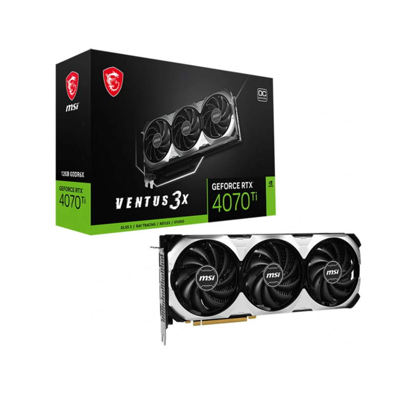 VGA MSI GeForce RTX 4070 Ti VENTUS 3X 12G OC