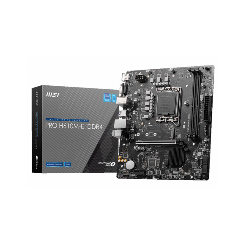 Main Máy Tính MSI PRO H610M-E DDR4