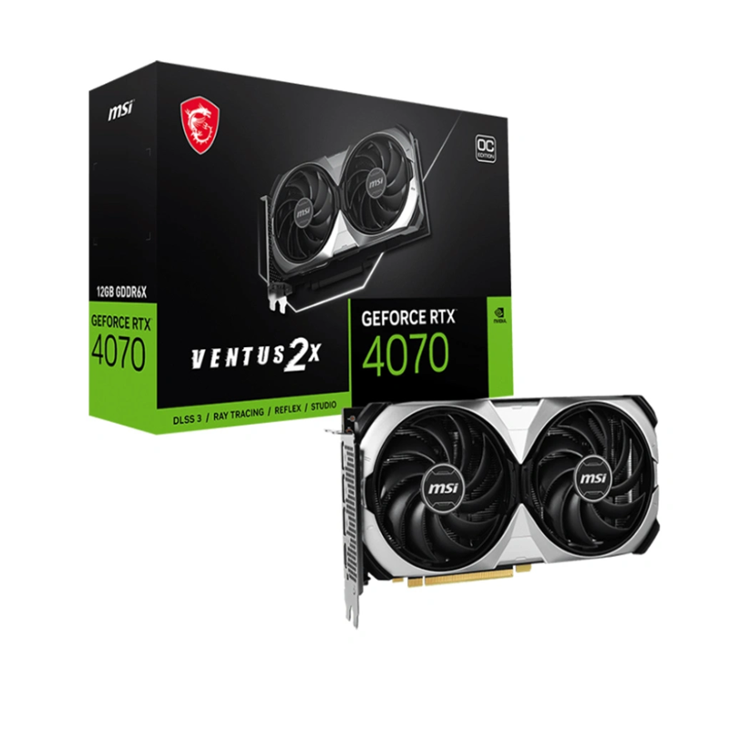 VGA MSI GeForce RTX 4070 VENTUS 2X 12G OC