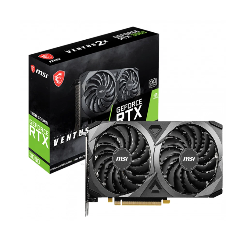 VGA MSI GeForce RTX 3060 VENTUS 2X 12GB