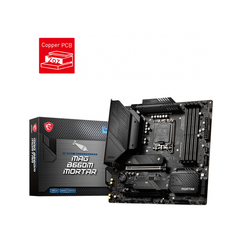 Main Máy Tính MSI MAG B660M MORTAR DDR4