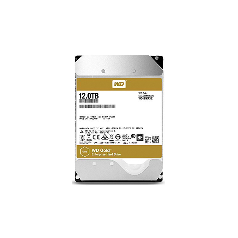 Ổ cứng WD Gold 12TB cho Server - Datacenter WD121KRYZ