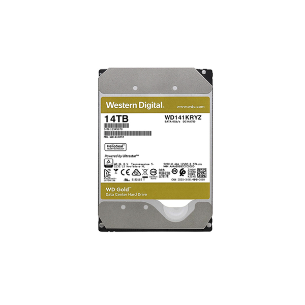 Ổ cứng WD Gold 14TB cho Server - Datacenter WD141KRYZ – CTY DH LEND