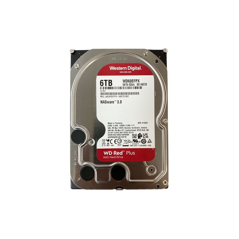 Ổ cứng WD Red Plus NAS 6TB WD60EFPX