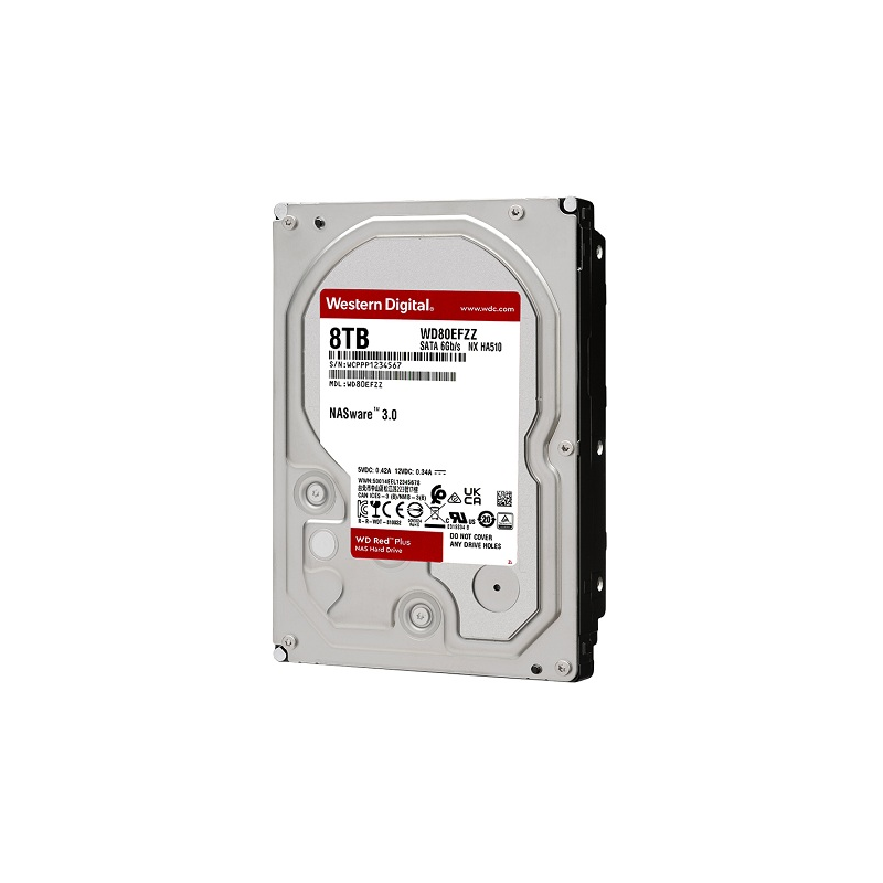 Ổ cứng WD Red Plus NAS 8TB WD80EFZZ
