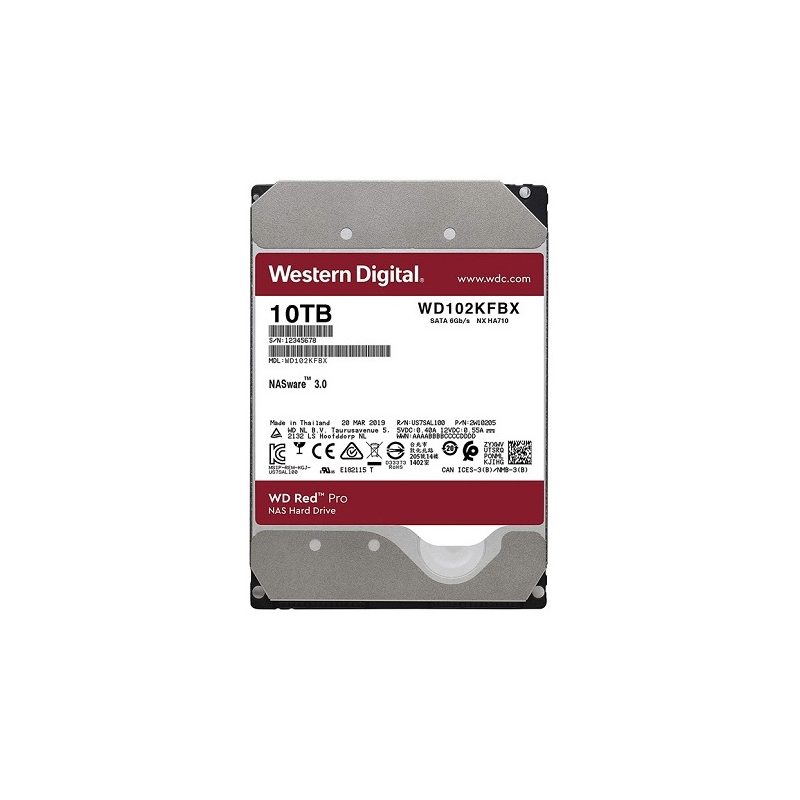Ổ cứng WD Red Pro - NAS 10TB WD102KFBX