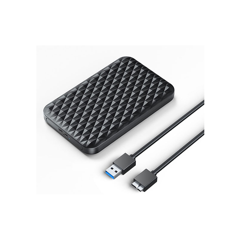 Hộp ổ cứng ORICO 2.5" SSD/HDD SATA 3 USB 3.0 2520U3-V1-BK
