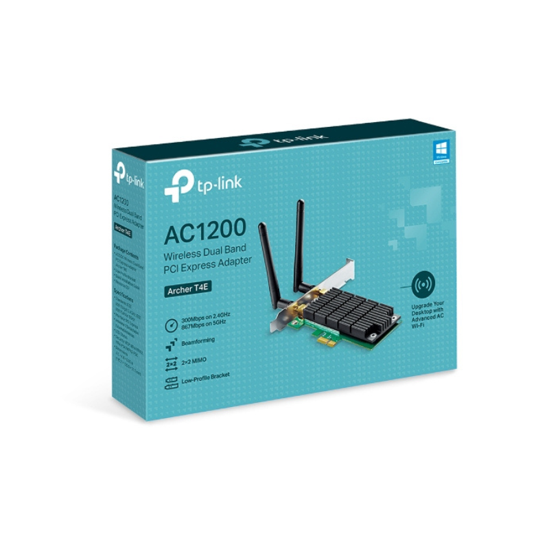 CARD MẠNG KHÔNG DÂY PCI EXPRESS TP-LINK ARCHER T4E WIRELESS AC1200MBPS