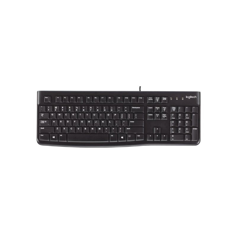 Bàn phím máy  tính có dây Logitech K120