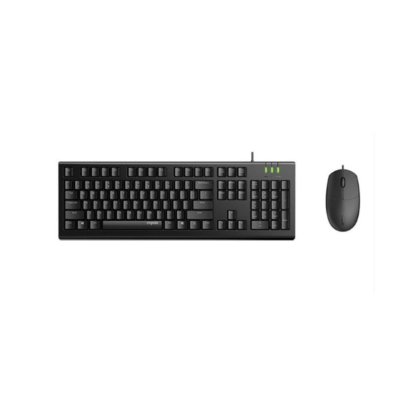 COMBO PHÍM CHUỘT CÓ DÂY RAPOO X125S