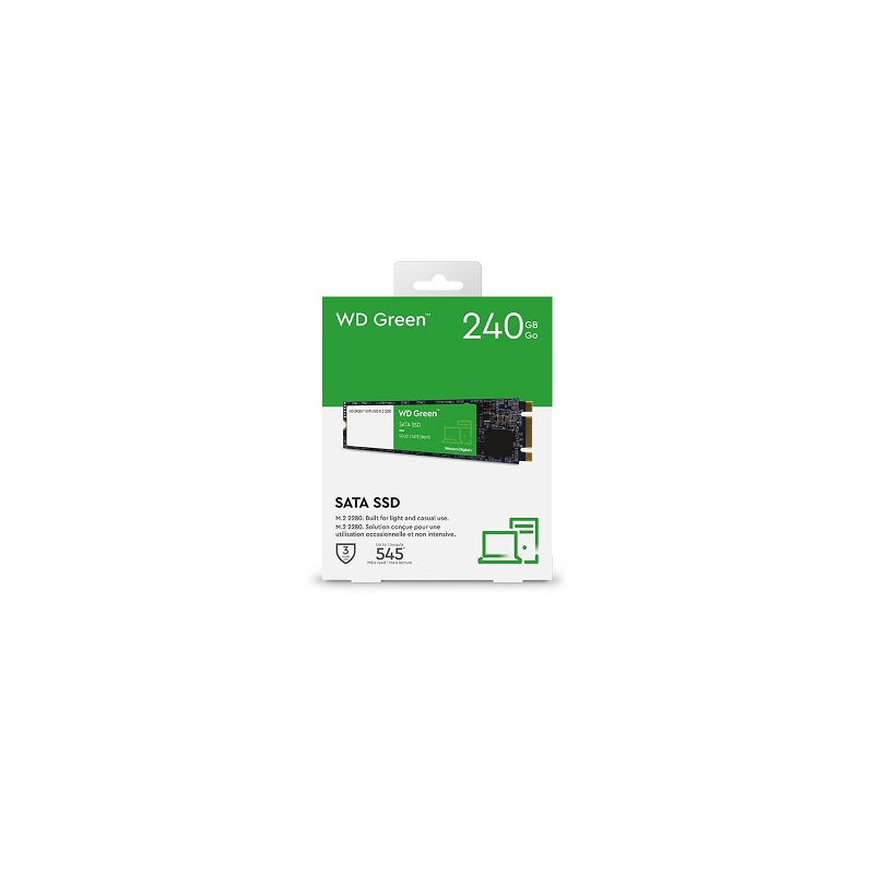 Ổ cứng SSD M.2 SATA WD Green™ 240GB WDS240G3G0B