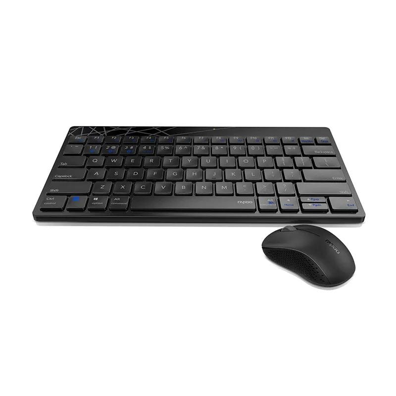 Combo Bàn phím + Chuột không dây Rapoo 8000M