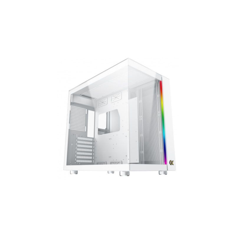 Vỏ Case XIGMATEK AQUA ULTRA ARTIC (EN40801) - PREMIUM GAMING E-ATX, ARGB STRIP