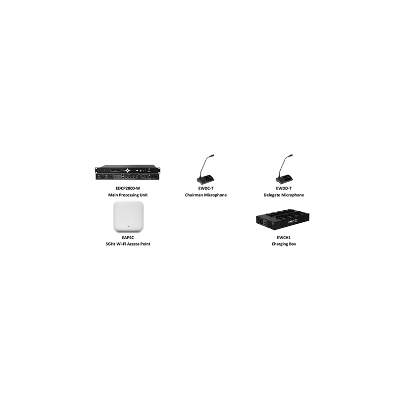 Hệ Thống Hội Nghị Không Dây 5G EIKI EDCP2000 - W