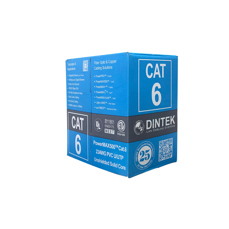 Dây cáp mạng DINTEK CAT.6 UTP (1101-04032)