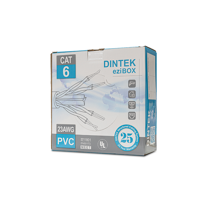 Dây cáp mạng DINTEK CAT.6 UTP (1101-04063)