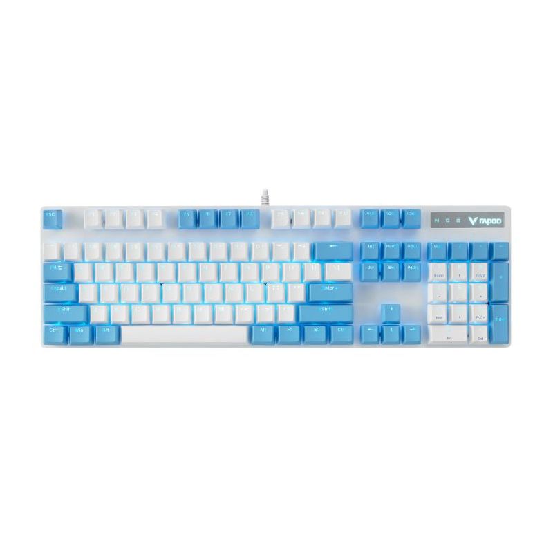 Bàn Phím Cơ Gaming Rapoo V500 PRO (White Cerulean )