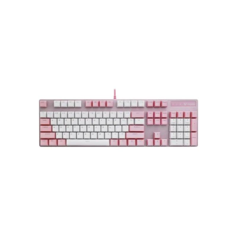 Bàn Phím Cơ Gaming Rapoo V500Pro (Pink White)