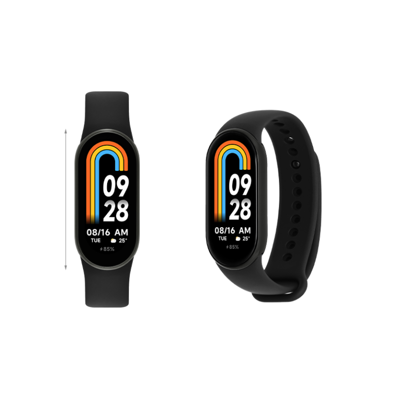 Đồng Hồ Đeo Tay Thông Minh Xiaomi Smart Band 8 Graphite Black BHR7165GL