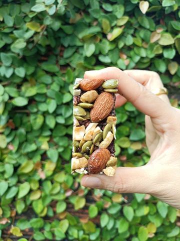  Thanh gạo lứt tím mix hạt 500gram 