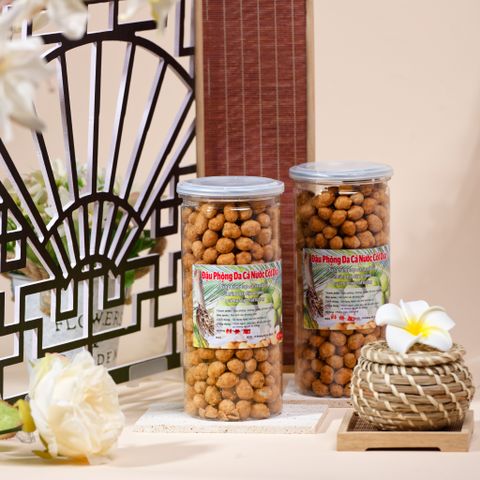  Đậu Phộng Da Cá Nước Cốt Dừa 500gam 