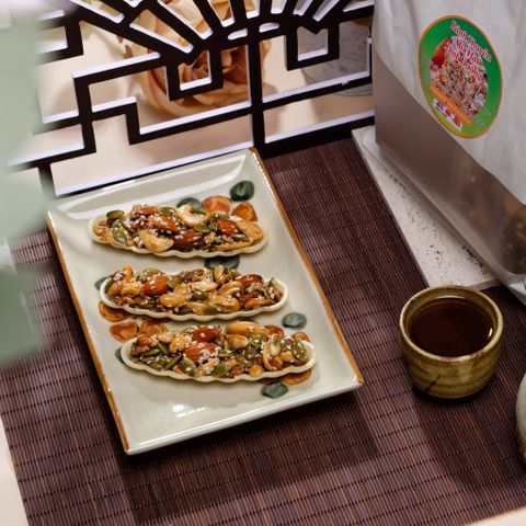  Bánh Thuyền Mix Hạt Dinh Dưỡng 500gam 