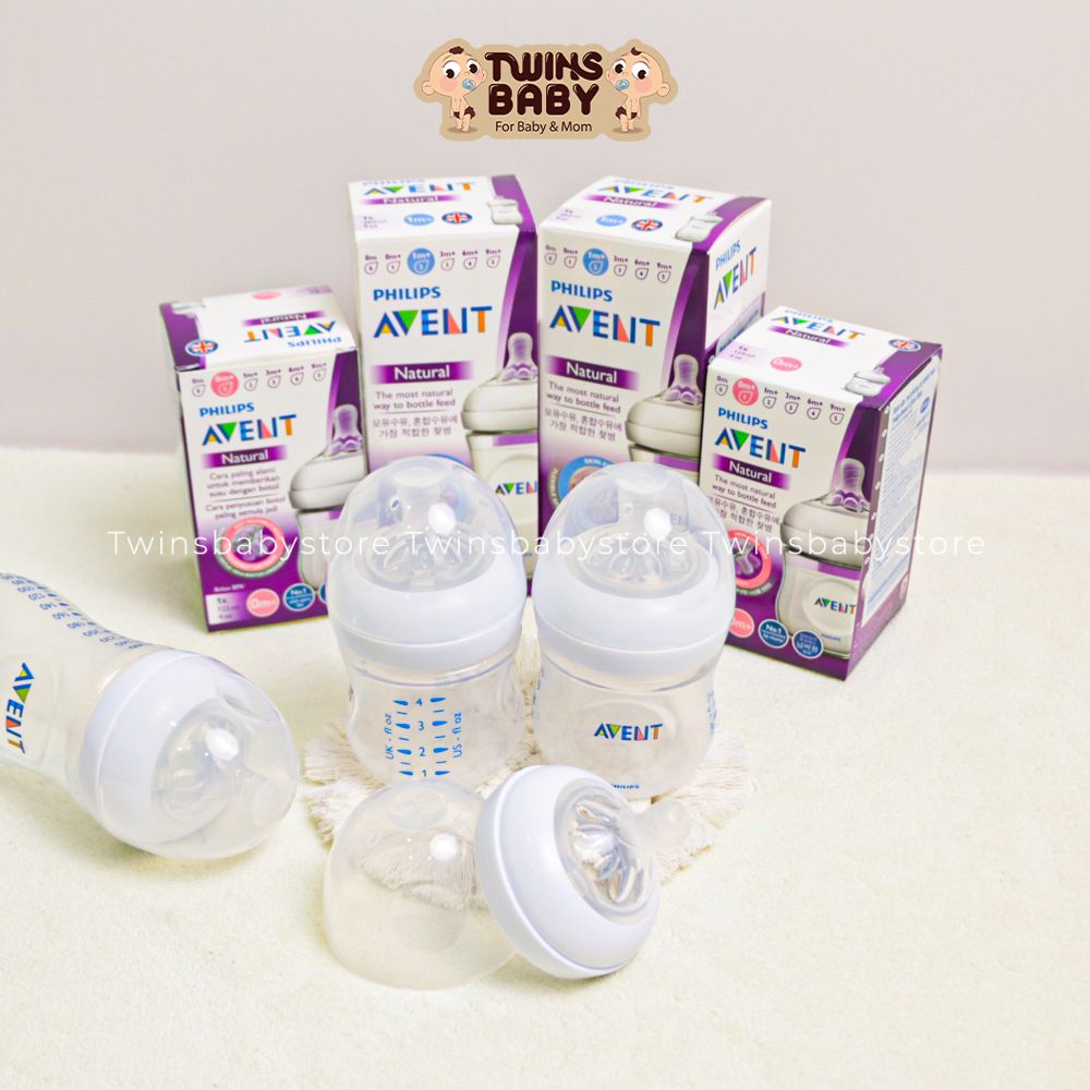  Bình sữa cho bé, bình sữa Avent, bình sữa cho bé sơ sinh 125ml và 260ml 