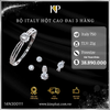 Bộ Hột Cao 3 Hàng Tấm Vàng Italy KIM PHÁT