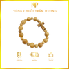 Vòng Chuỗi Trầm Hương Thiên Nhiên Mix Thánh Giá 10li