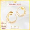 Bông Tai Đẩy C Baget Vàng 610 KIM PHÁT