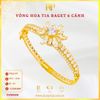 Vòng Hoa Tia Baget 6 Cánh Vàng 610 KIM PHÁT