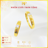 Nhẫn Cưới Trơn Tầng Vàng 610 Kim Phát