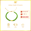 Vòng Chỉ Xanh Vàng Tỳ Hưu 9999
